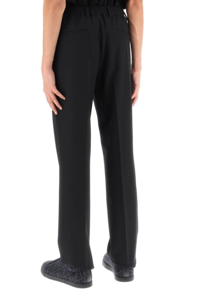 Fendi Loose-fit Tapered Pants