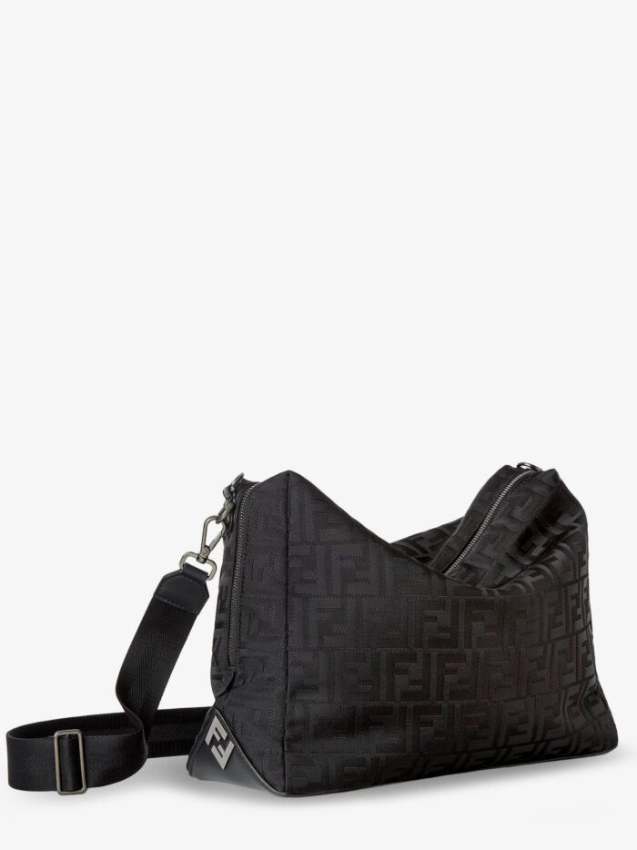 Fendi Lui Large FF Nylon Crossbody Bag