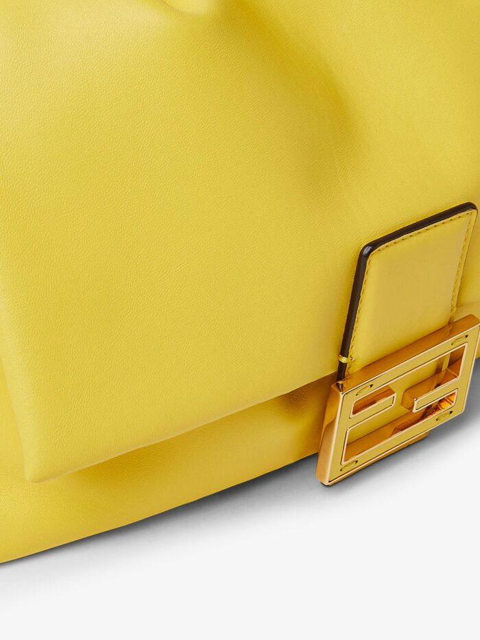 Fendi Mamma Baguette Medium Leather Crossbody Bag