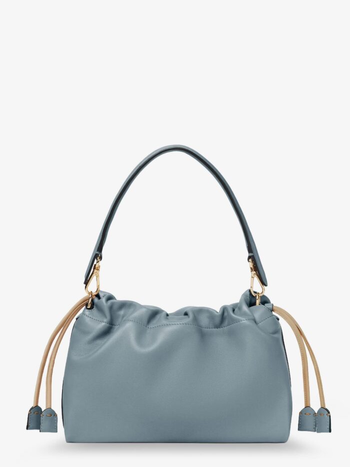 Fendi Mamma Baguette Medium Leather Crossbody Bag