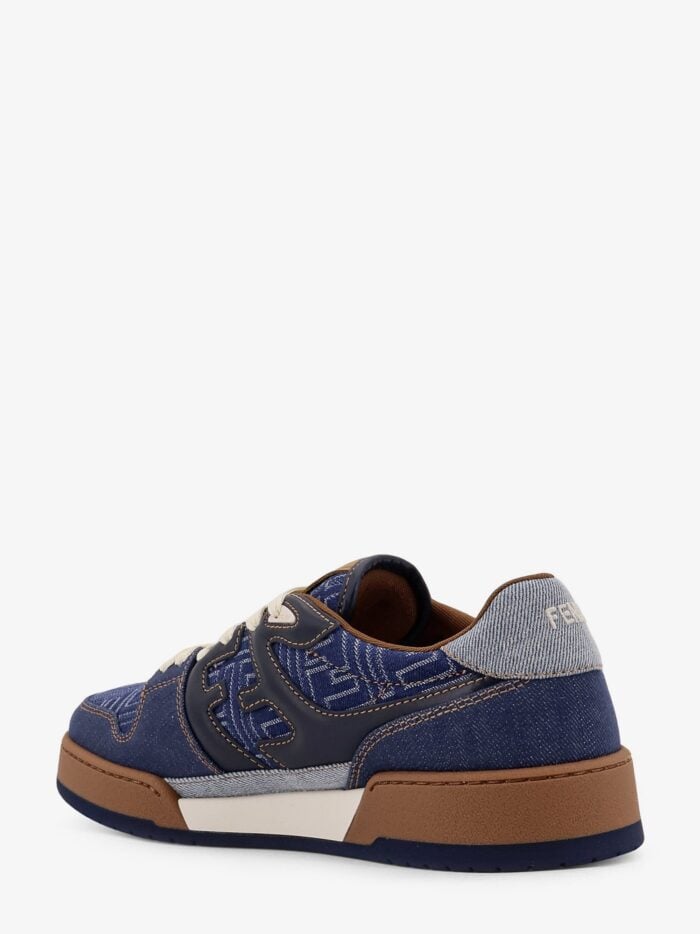 Fendi Match Denim Sneakers