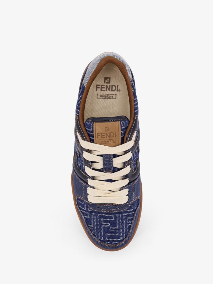 Fendi Match Denim Sneakers