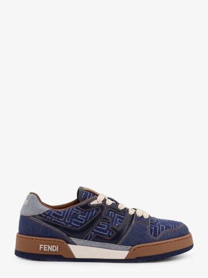 Fendi Match Denim Sneakers