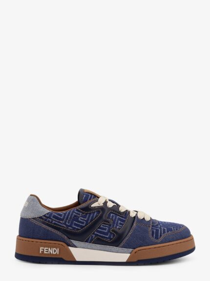 Fendi Match Denim Sneakers