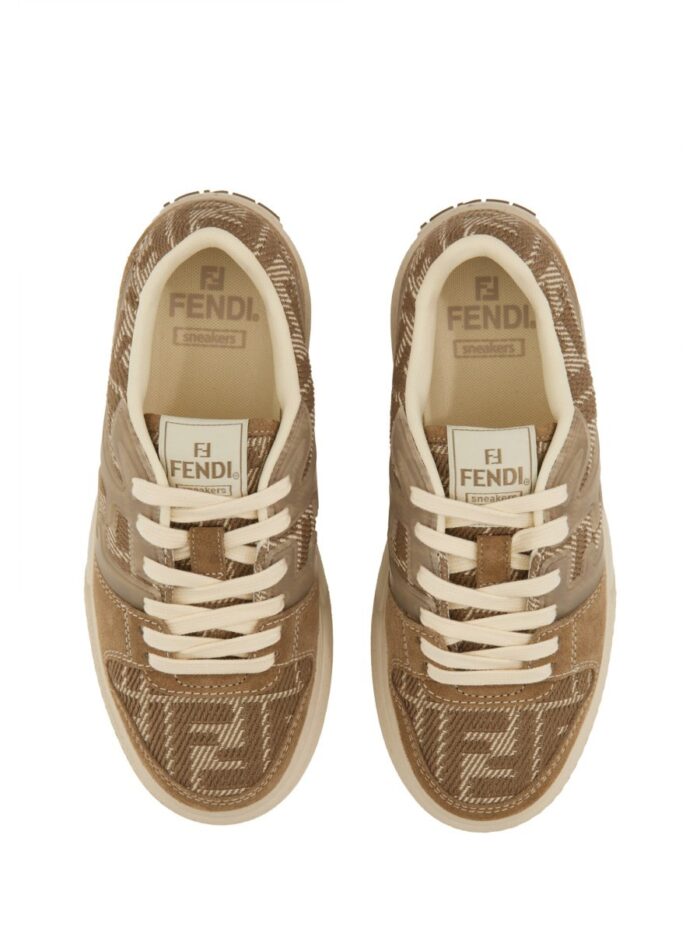 "FENDI MATCH" LACE-UP SNEAKER