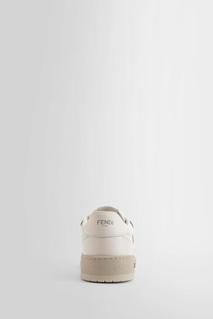 FENDI Match Leather Low-top Sneakers