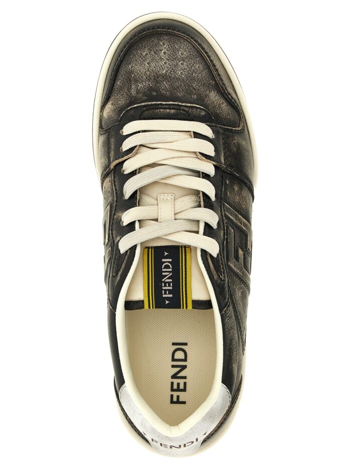 Fendi Match Low-Top Sneakers