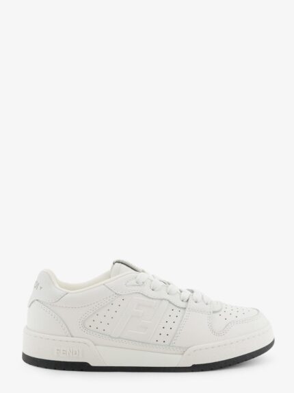 Fendi Match Leather Sneakers