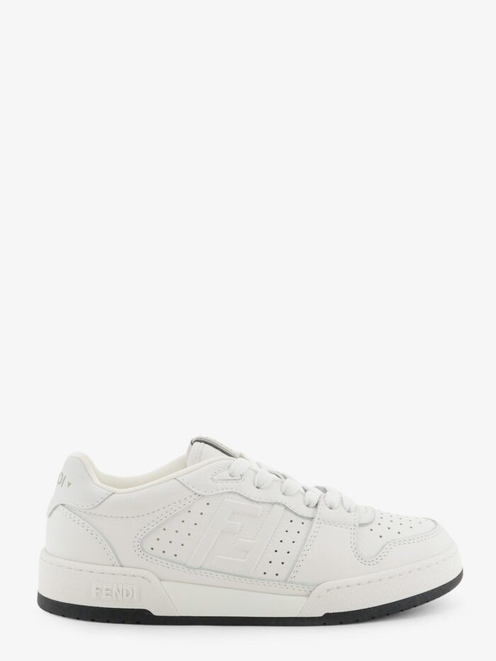 Fendi Match Leather Sneakers
