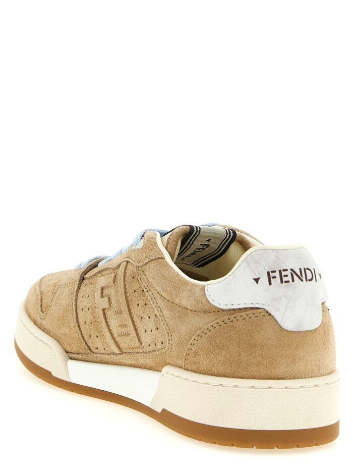 Fendi Match Suede Sneakers