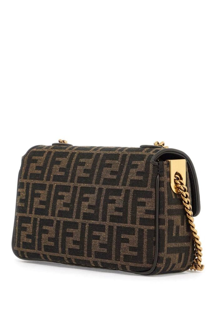 FENDI Medium Ff Fabric Baguette Bag