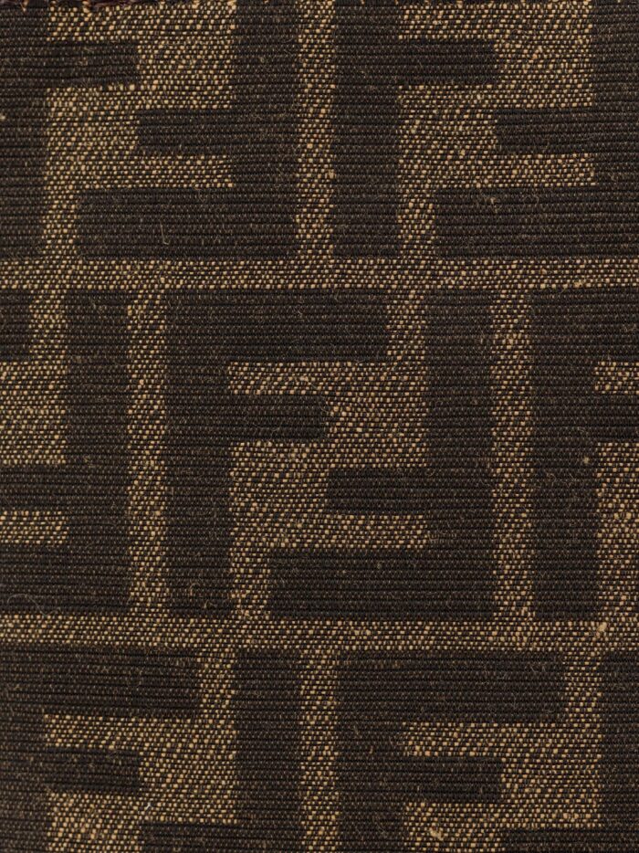 Fendi Medium Flat FF Jacquard Fabric Pouch