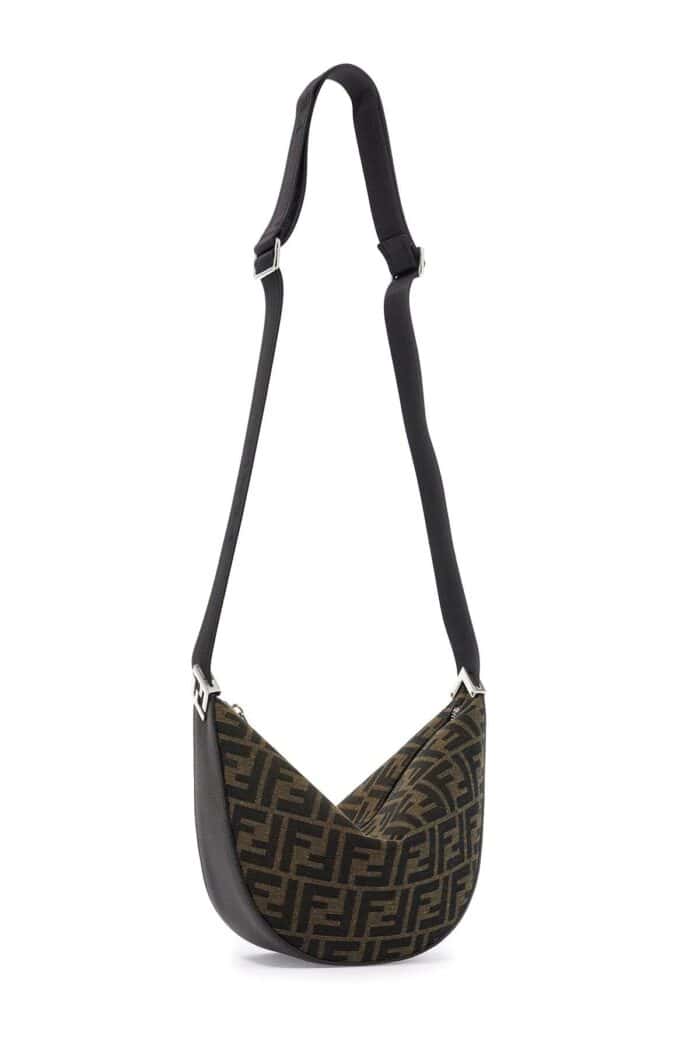 Fendi Melon Small Ff Jacquard Shoulder Bag