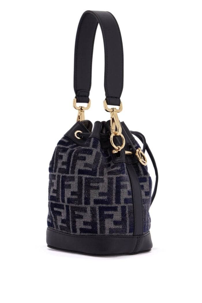 FENDI Mini Mon Tresor Velvet Ff Bag