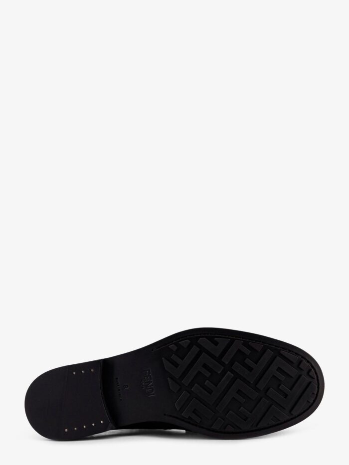 Fendi Missina Leather Loafers