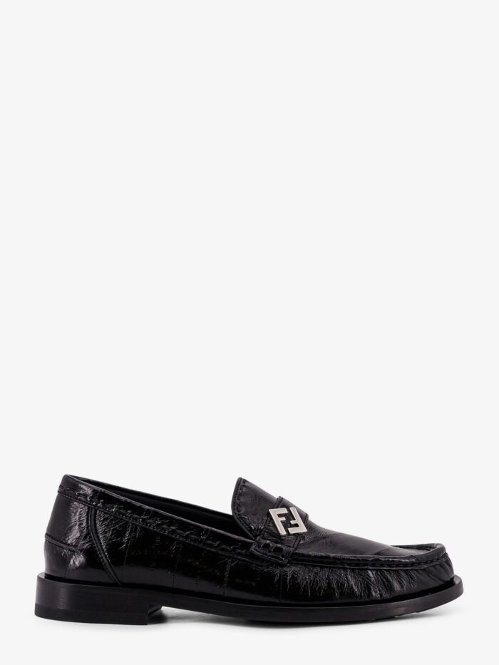 fendi missina leather loafers Fendi Missina Leather Loafers