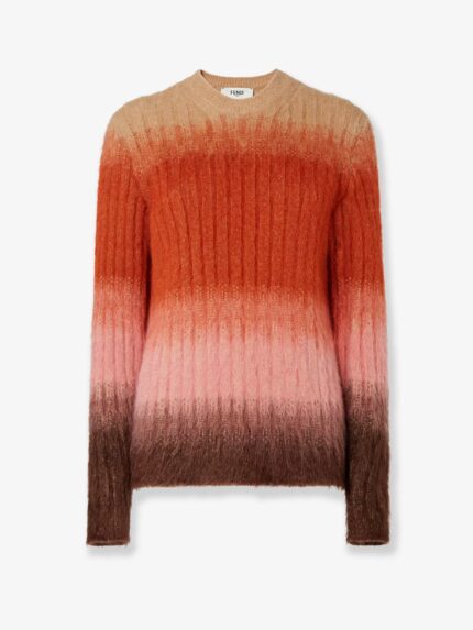 Fendi Mohair And Wool Blend Sweater
