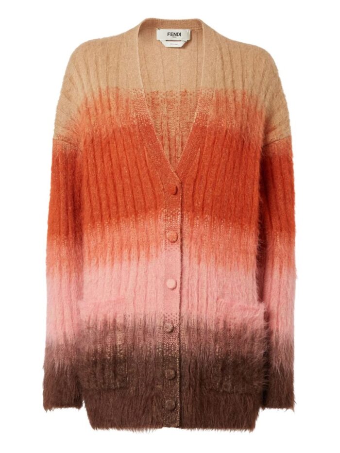 fendi mohair cardigan Fendi MOHAIR CARDIGAN
