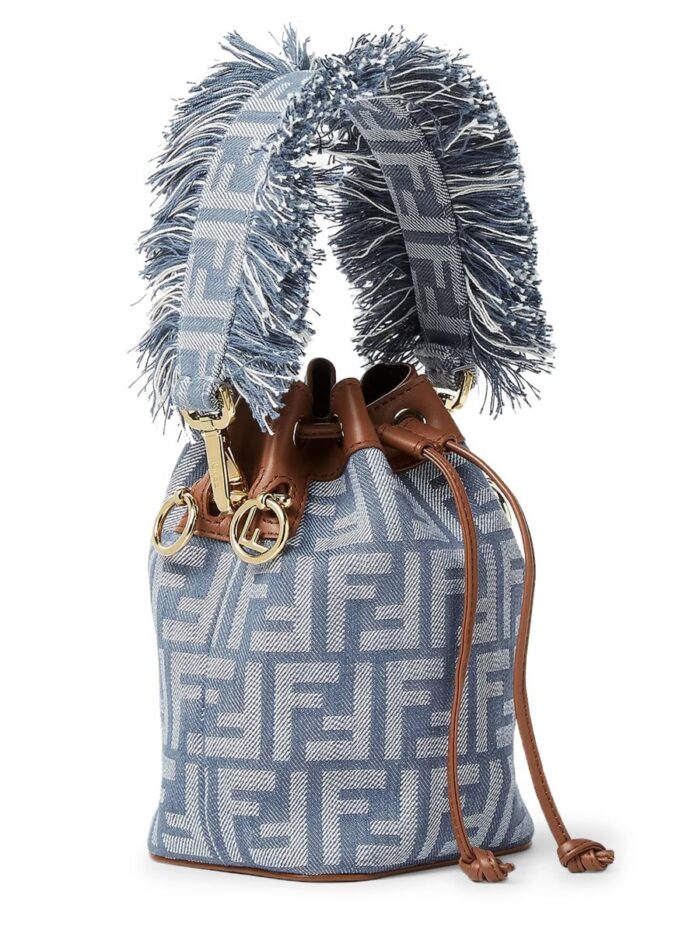 Fendi "MON TRESOR" BAG IN JACQUARD FF