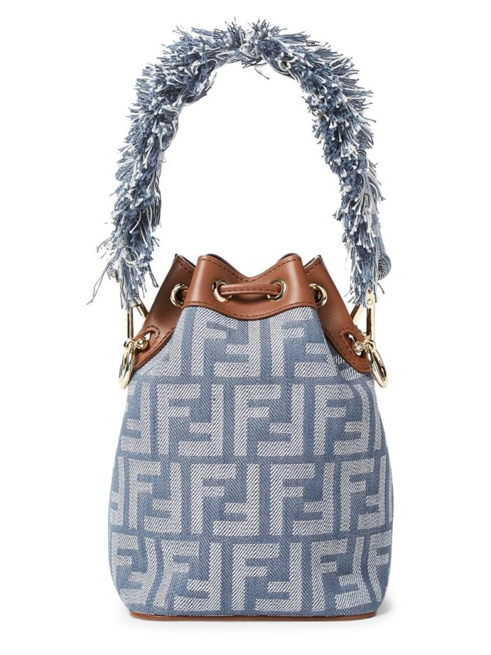 Fendi "MON TRESOR" BAG IN JACQUARD FF