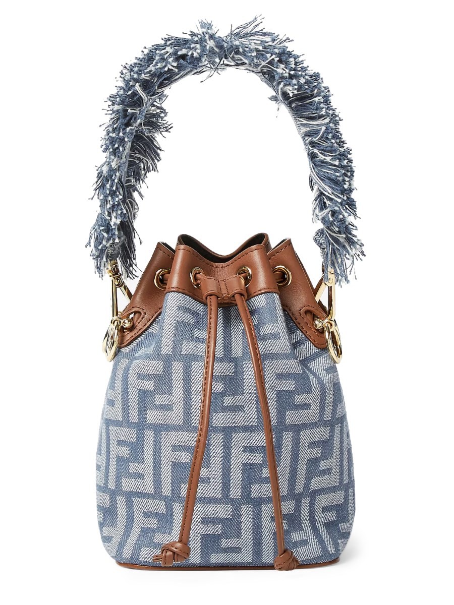 Fendi "MON TRESOR" BAG IN JACQUARD FF