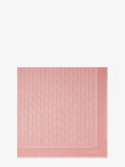 Fendi Organic Silk And Wool Shawl