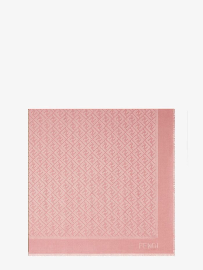 Fendi Organic Silk And Wool Shawl