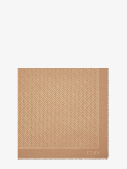 Fendi Organic Silk And Wool Shawl
