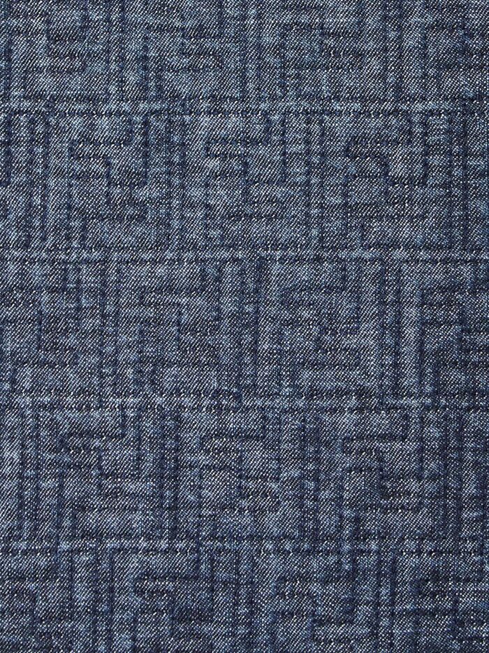 Fendi Padded Denim Mini Dress