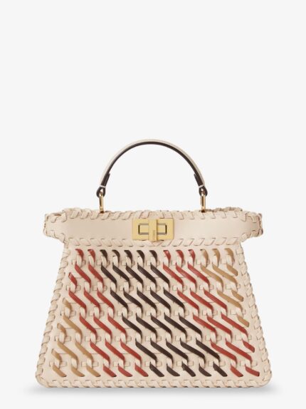 Fendi Peekaboo ISeeU Small Leather Crossbody Bag