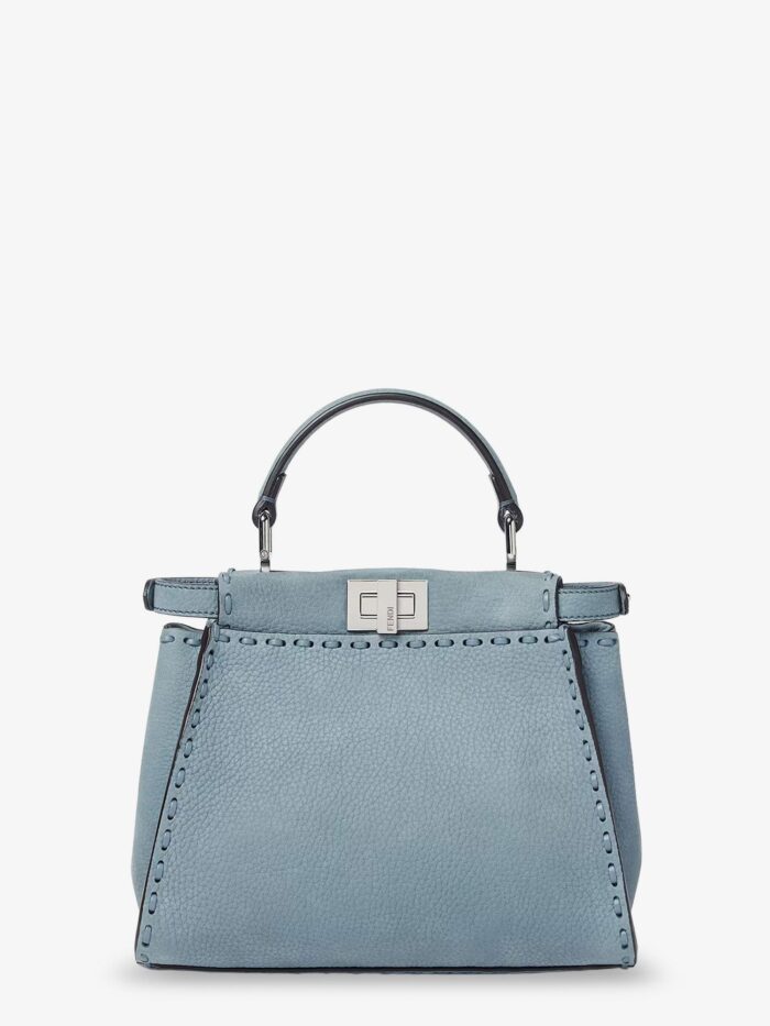 Fendi Peekaboo Mini Leather Crossbody Bag