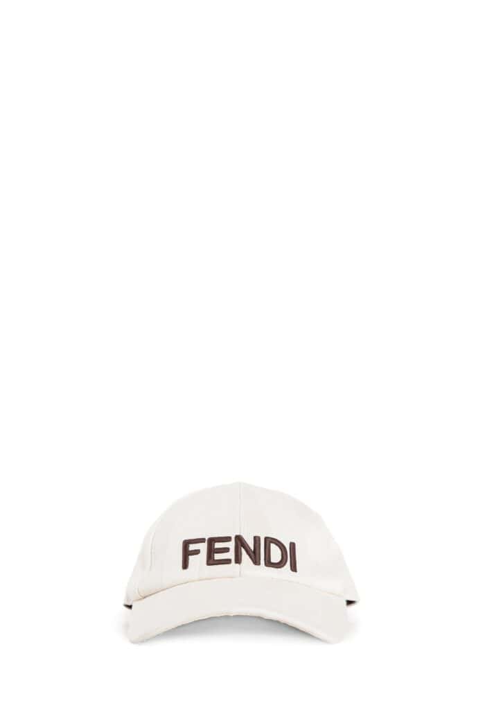 FENDI Pequin Canvas Baseball Cap