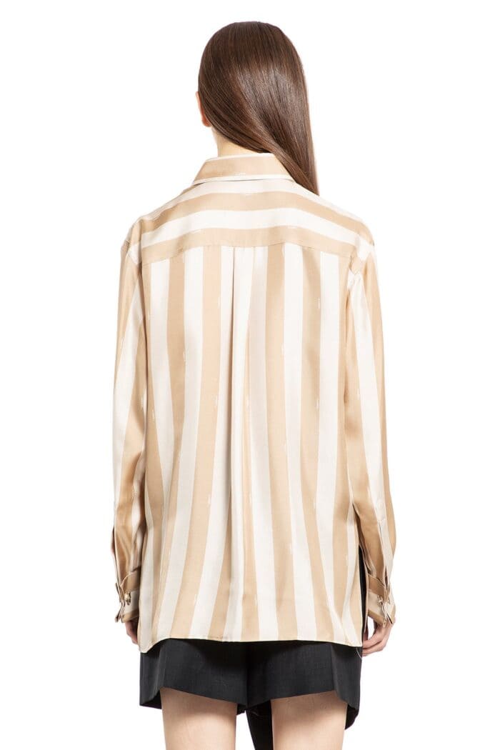 FENDI Pequin Silk Shirt