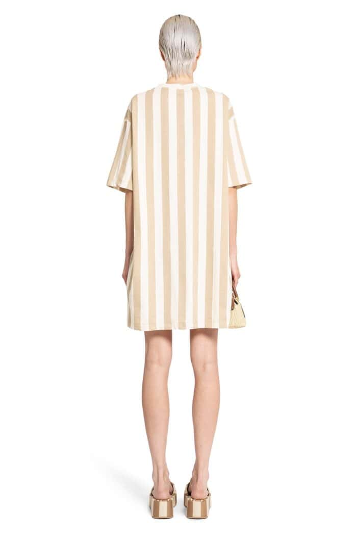 FENDI Pequin Stripes T-shirt Dress