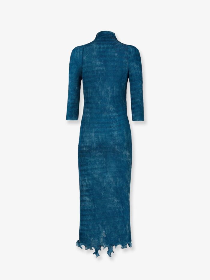 Fendi Pleated Midi Dress