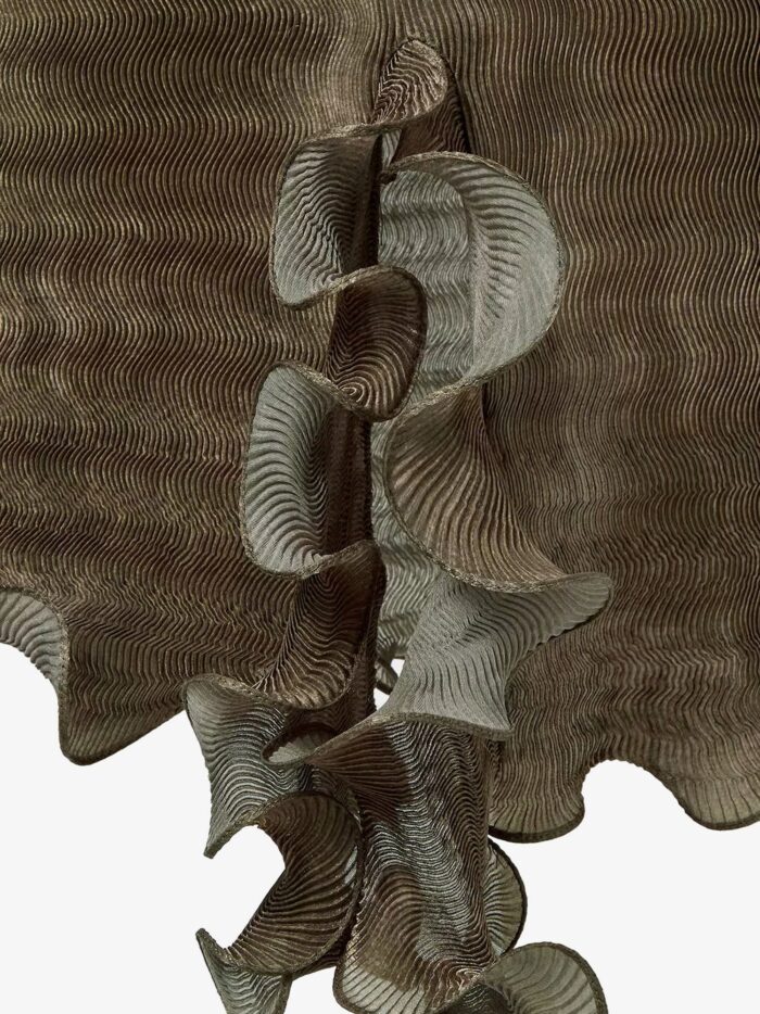 Fendi Pleated Midi Skirt