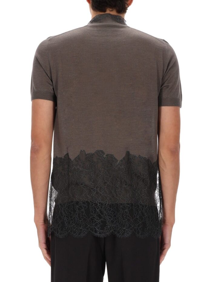 Fendi POLO WITH LACE