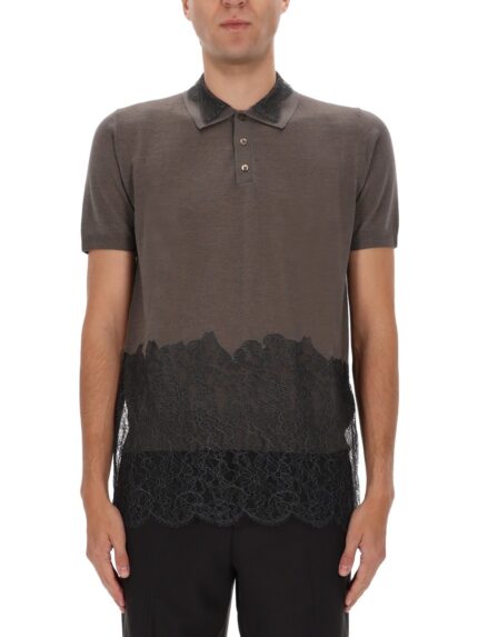 Fendi POLO WITH LACE