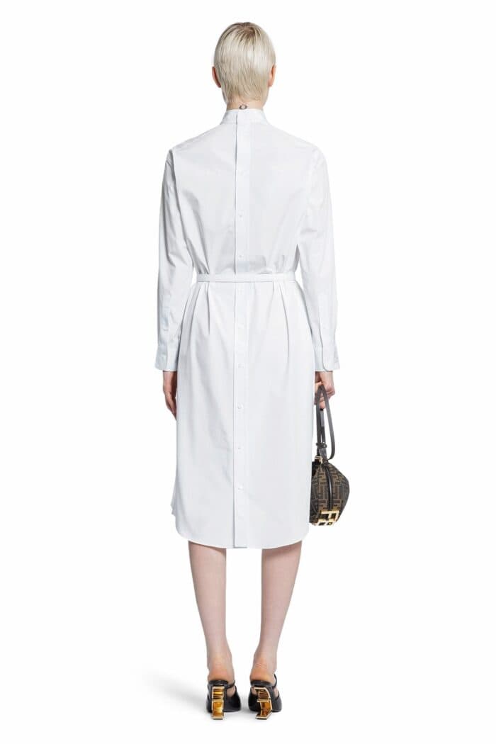 FENDI Poplin Midi Dress