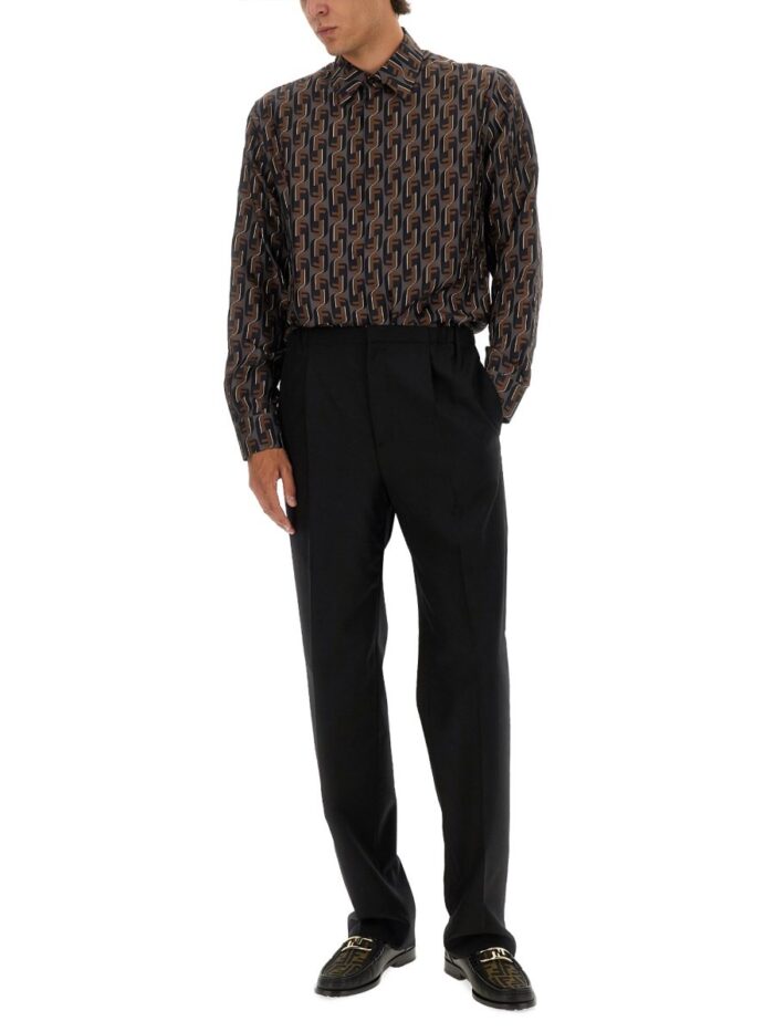 Fendi PRINTED SILK SHIRT