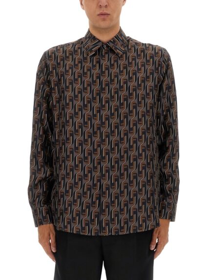 Fendi PRINTED SILK SHIRT