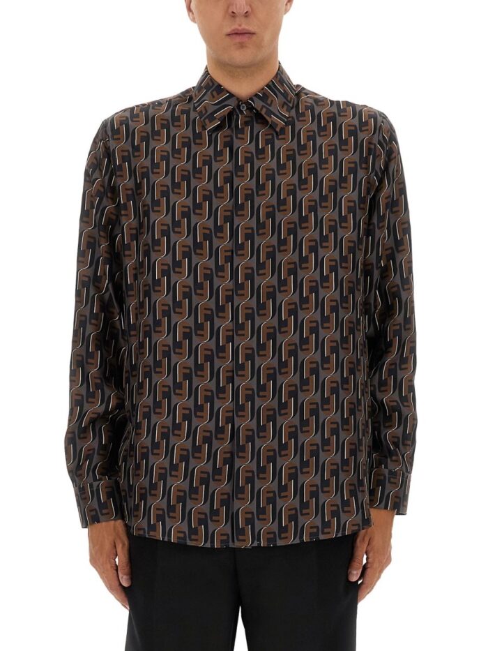 Fendi PRINTED SILK SHIRT