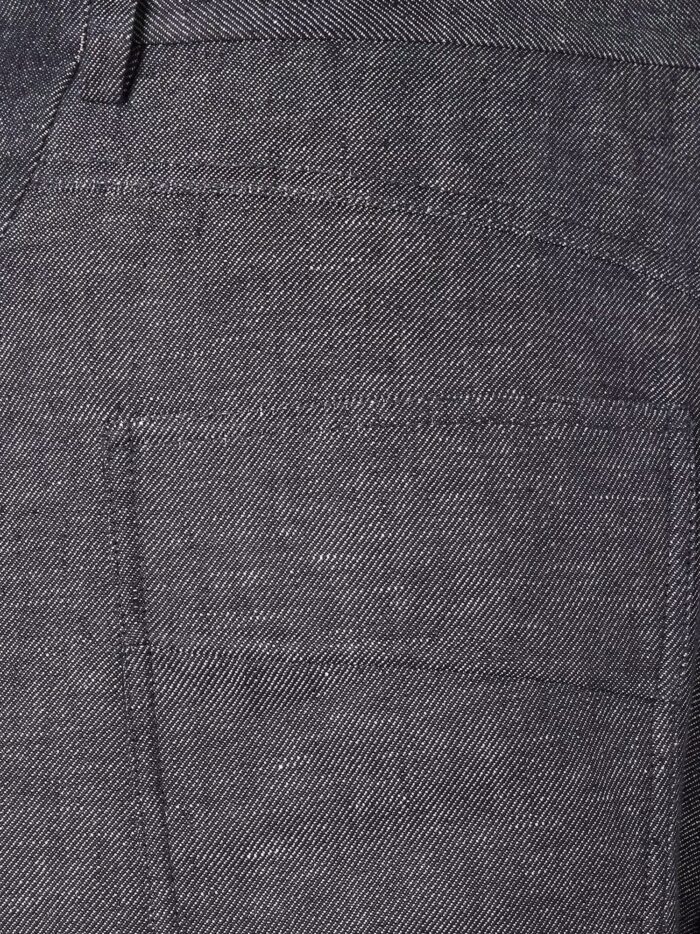 Fendi Relaxed Linen, Cotton And Silk Jeans