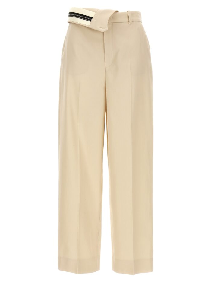 'fendi roma' gabardine trousers 'Fendi Roma' Gabardine Trousers