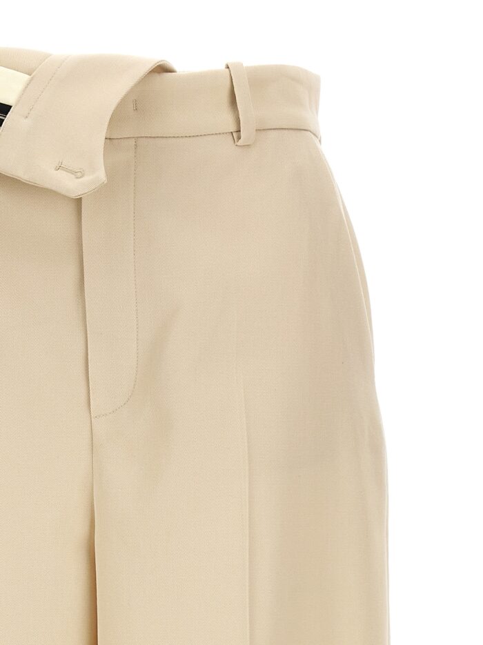 'Fendi Roma' Gabardine Trousers