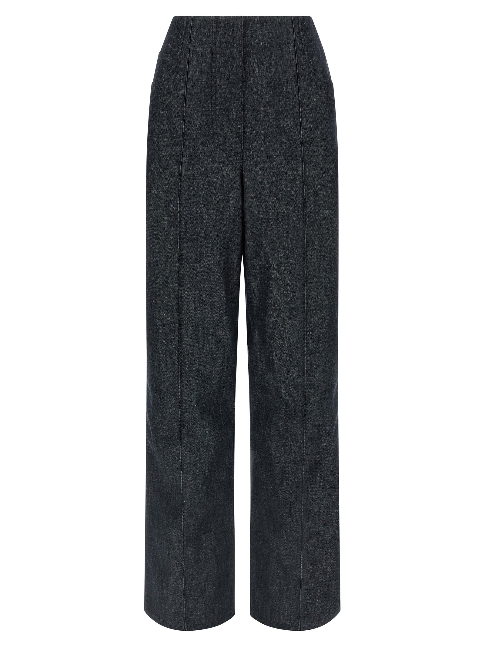 'Fendi Roma' Patch Jeans