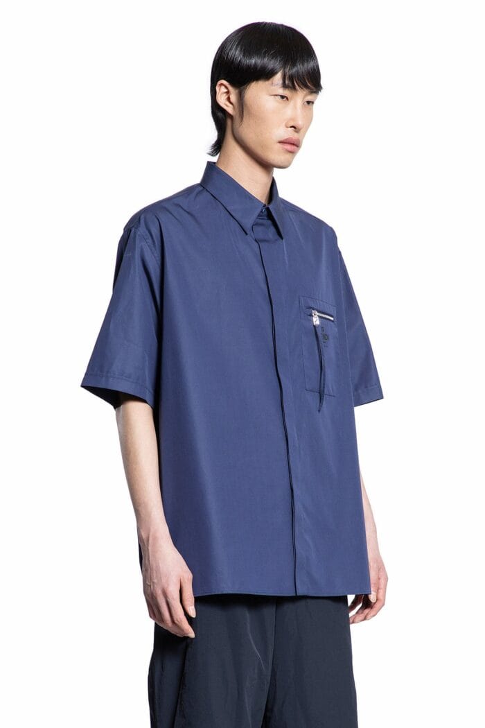 Fendi Roma Short Sleeve Cotton Shirt