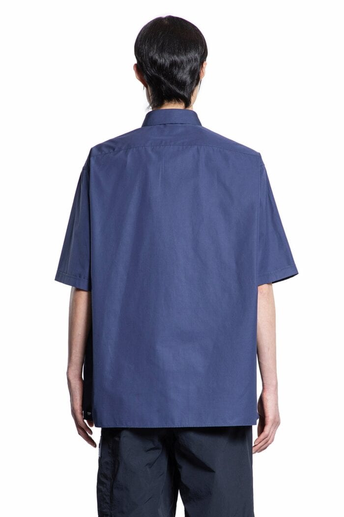 Fendi Roma Short Sleeve Cotton Shirt