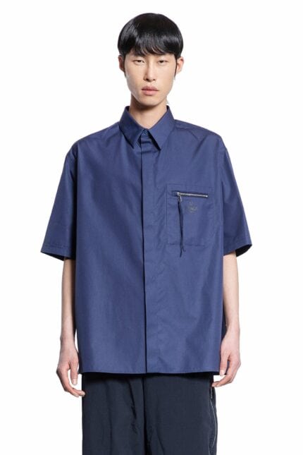 Fendi Roma Short Sleeve Cotton Shirt