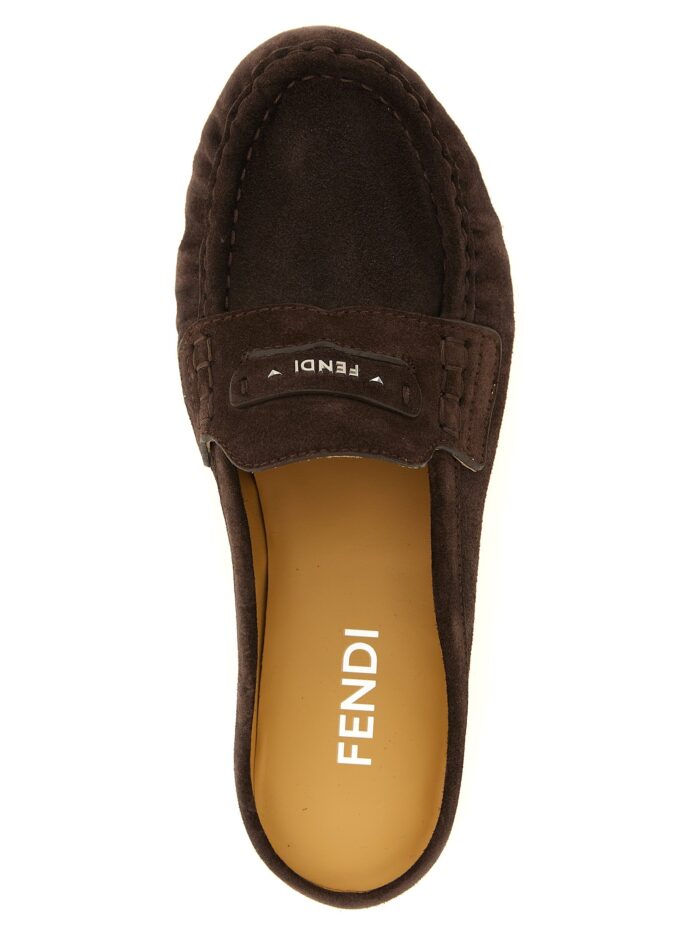 'Fendi Scrunch' Sabots
